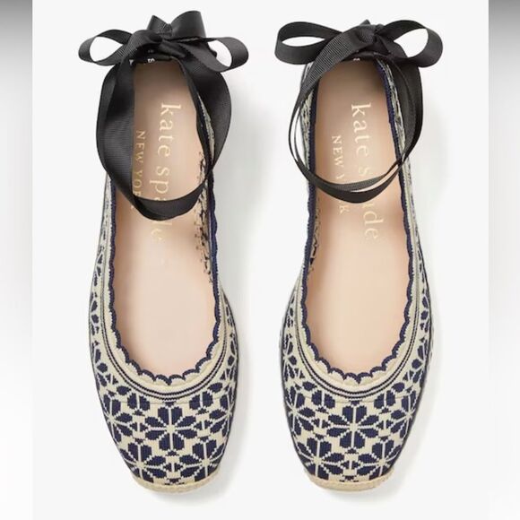 KATE SPADE NEW YORK Knottingham Floral Knit Espadrilles - Picture 2 of 9